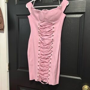 Pink Bandage Dress